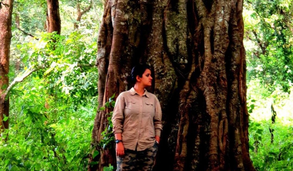 Sanjeeta in Karnataka forest (1)