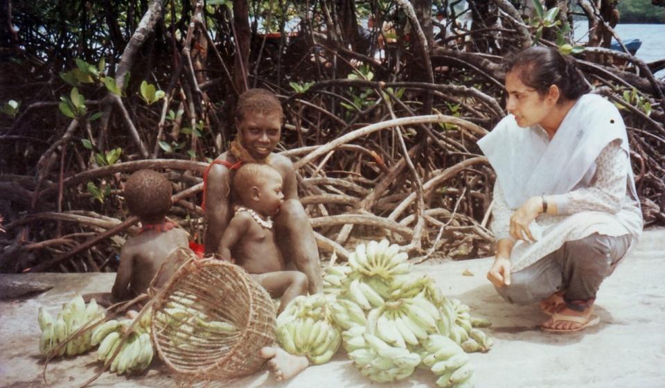 Contact after the tunami 1999. Enquiring about health status