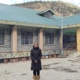 Dr Shallu in front of her college