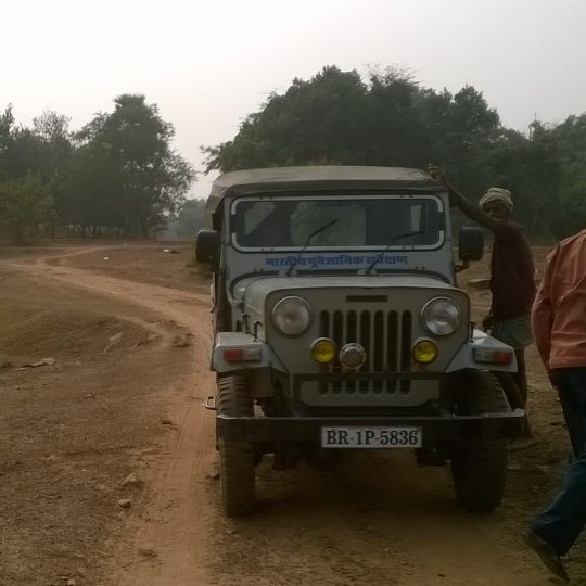 Field vehicled used by geologists on field. (1)