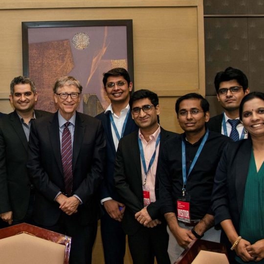 Geetha with BillGates