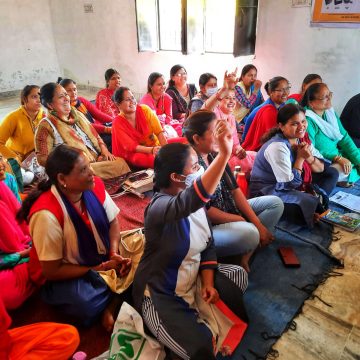 Women of Haripurkalan LED training camp in Dehradun_2C PC Varsha Singh